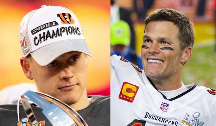 Joe Burrow, Tom Brady1